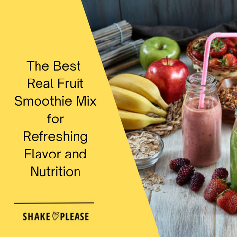 The Best Real Fruit Smoothie Mix for Refreshing Flavor and Nutrition