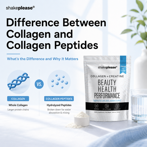 Difference Between Collagen and Collagen Peptides