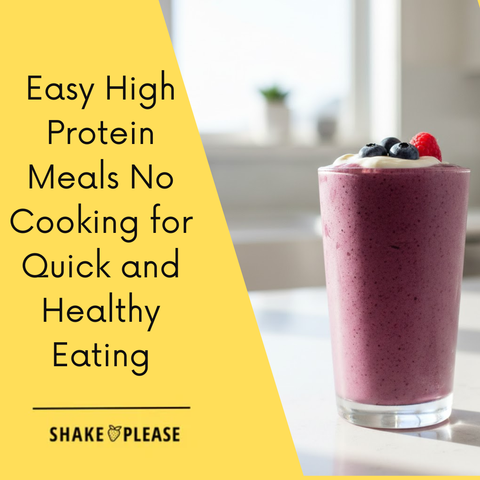 Protein and smoothie