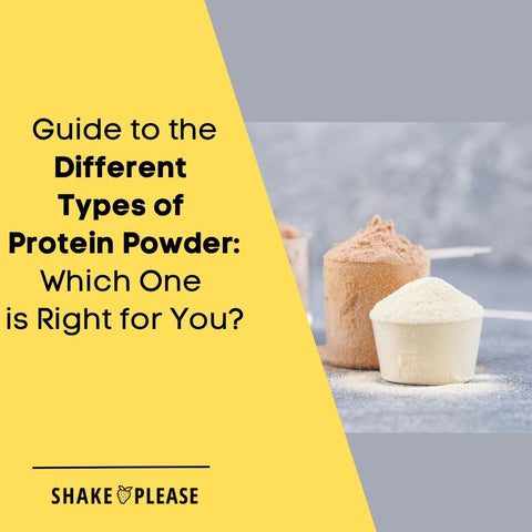 Guide to the Different Types of Protein Powder 