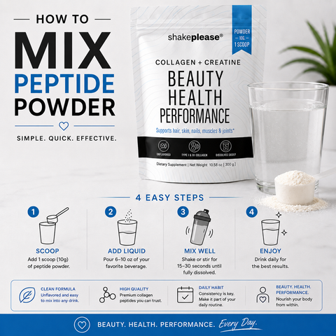 How to Mix Peptide Powder