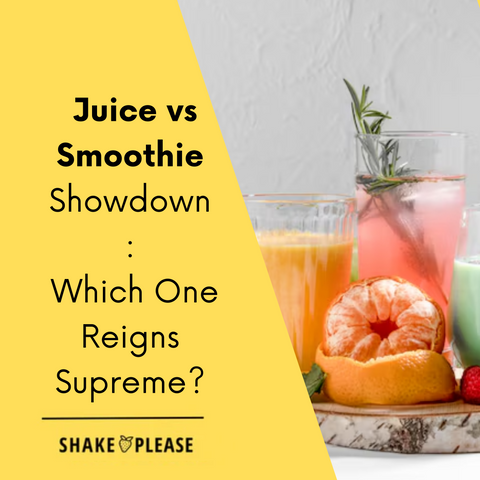 The Ultimate Juice vs Smoothie Showdown: Which One Reigns Supreme?