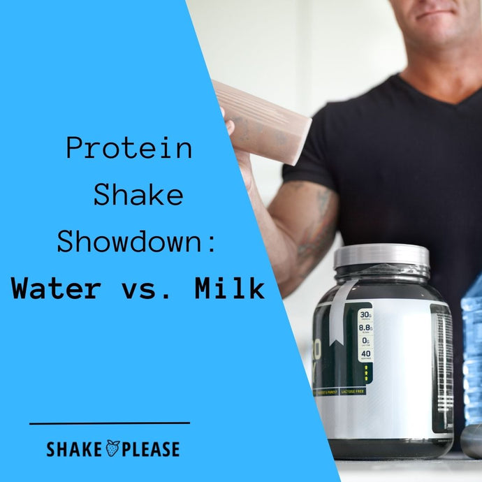 Protein Shake Showdown: Water vs. Milk