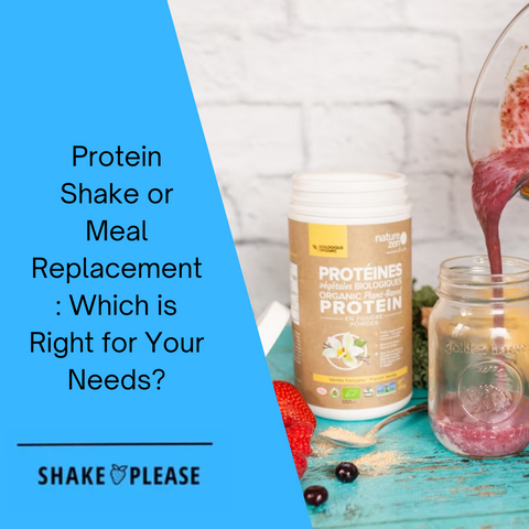 Protein Shake or Meal Replacement