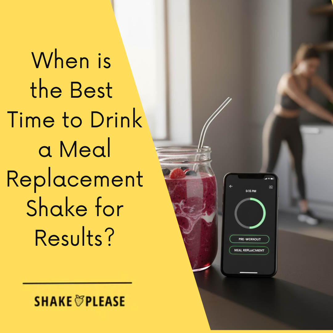 When is the Best Time to Drink a Meal Replacement Shake for Results ...