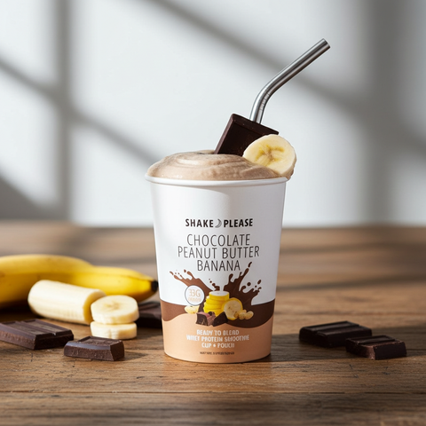 High Protein Chocolate PB Banana